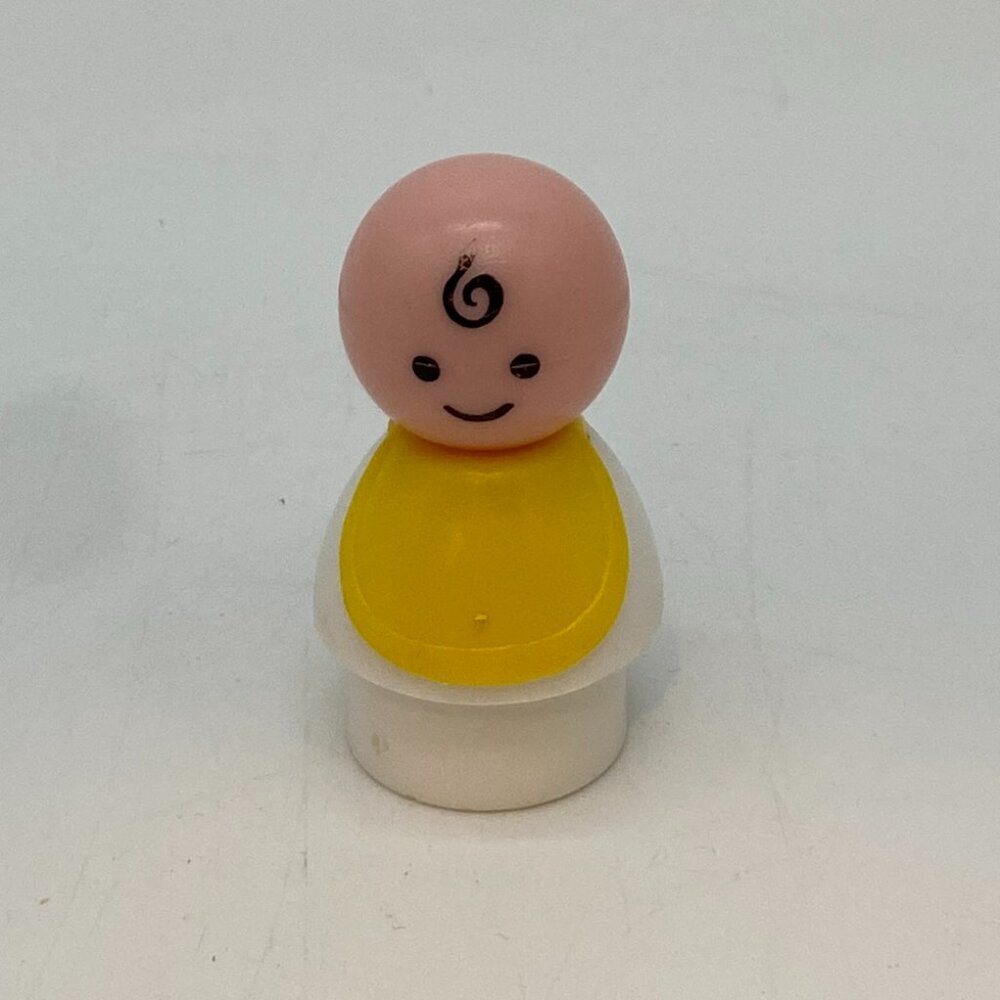 Vintage Fisher Price Play Family Baby Figurine